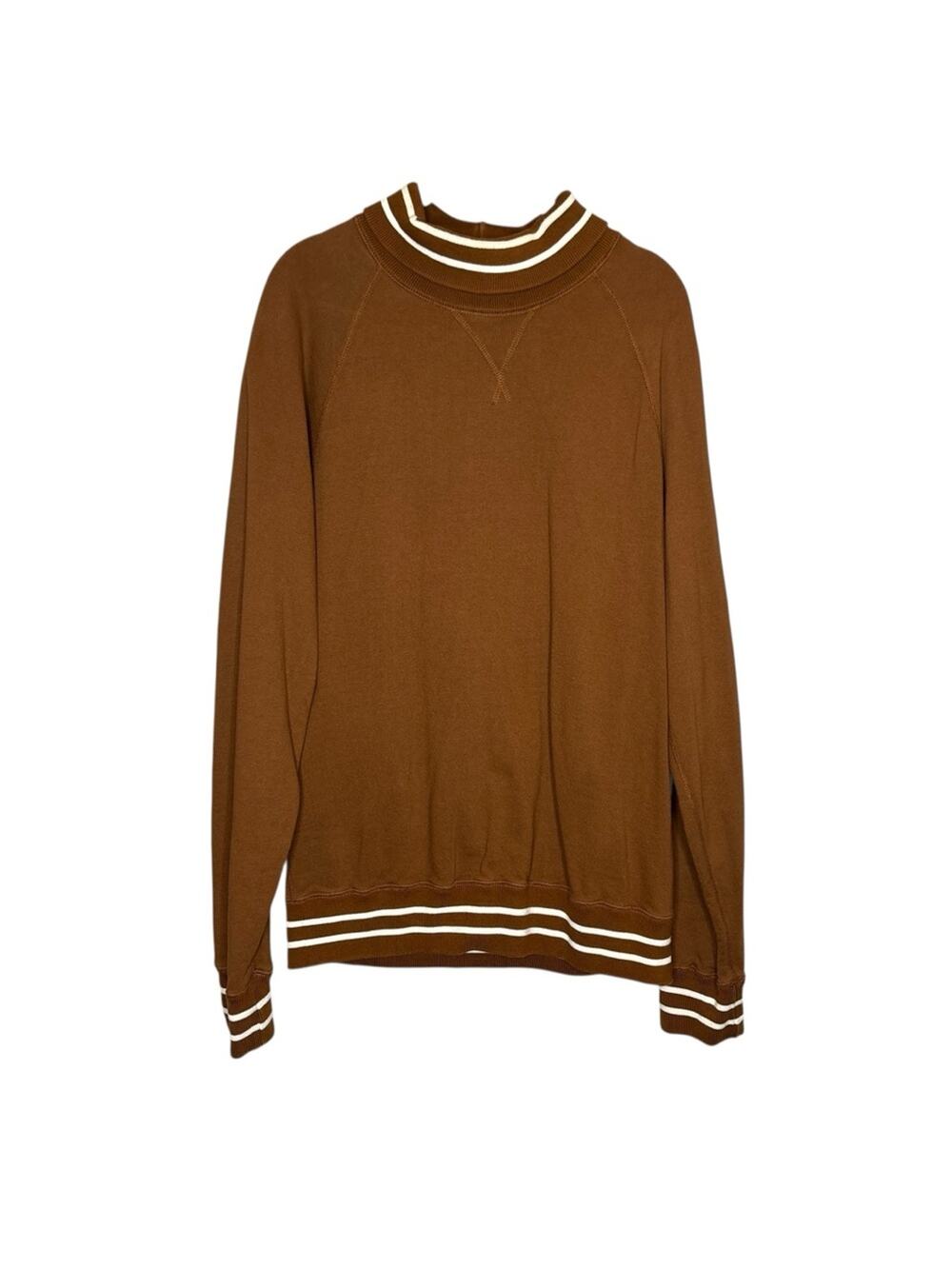 Todd Snyder Champion Turtleneck Sweatshirt Brown